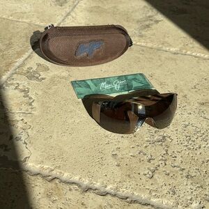 NEW Maui Jim Kula Polarized Sunglasses 514-22 Copper/Rose Shield